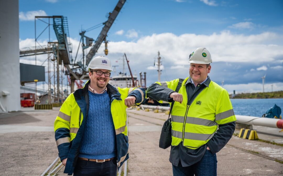 Future IT Partner och Landskrona Hamn i samarbete